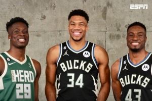 字母哥三兄弟齐聚雄鹿！新赛季联盟共有三组兄弟同队！