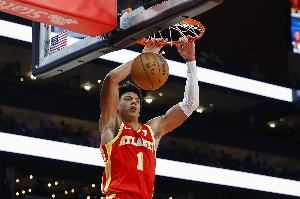 双塔发力！波津&杰伦-约翰逊首节合计9中6 砍下17分助队取得领先